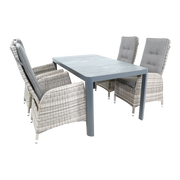 Tafel Castilla 2.0 Negro 160x90cm