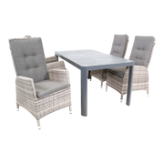 Tafel Castilla 2.0 Negro 160x90cm