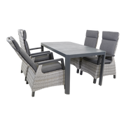 Tafel Castilla 2.0 Negro 160x90cm