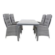 Tafel Castilla 2.0 Negro 160x90cm