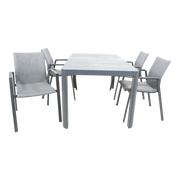 Tafel Castilla 2.0 Negro 160x90cm