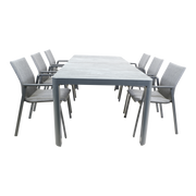 Tafel Castilla 2.0 Negro 220x100cm