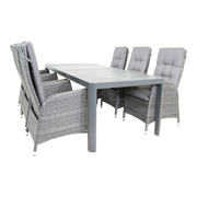 Tafel Castilla 2.0 Negro 220x100cm