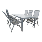 Tafel Castilla 2.0 Negro 220x100cm