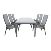 Tafel Castilla 2.0 Negro 220x100cm