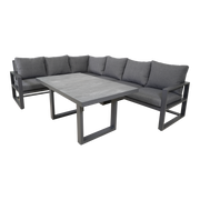 Lounge tafel hoog Prato 2.0 Negro 140x85cm