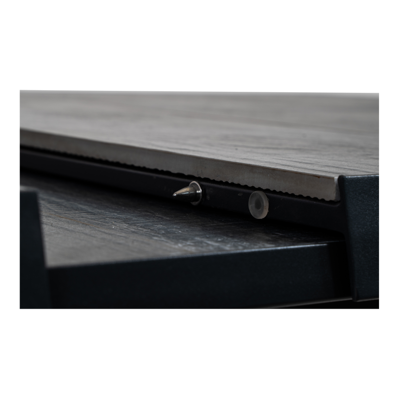 Uittrektafel verstelbaar Castilla 2.0 Negro 143/183x88x54/74