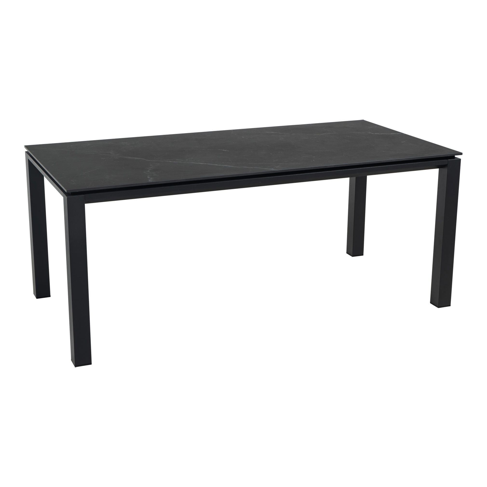 Tafel Monte Carlo Negro 180x90cm