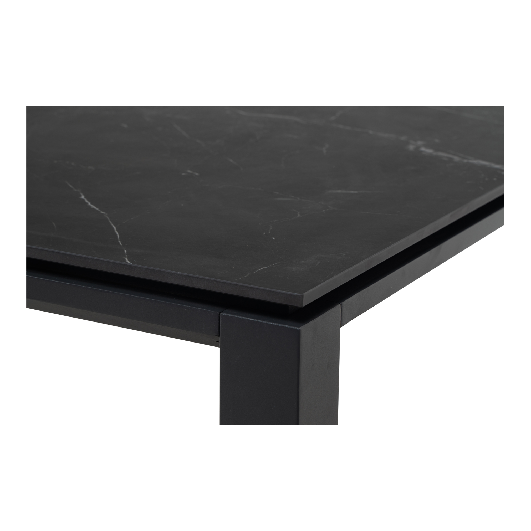 Tafel Monte Carlo Negro 180x90cm