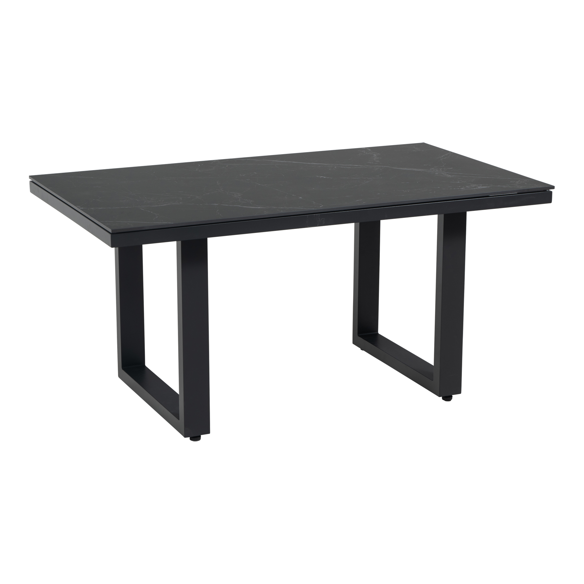 Lounge tafel hoog Monte Carlo Negro 140x80cm