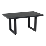 Lounge tafel hoog Monte Carlo Negro 140x80cm