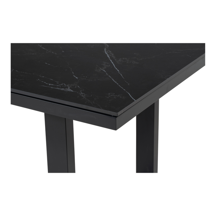 Lounge tafel hoog Monte Carlo Negro 140x80cm