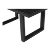 Lounge tafel hoog Monte Carlo Negro 140x80cm