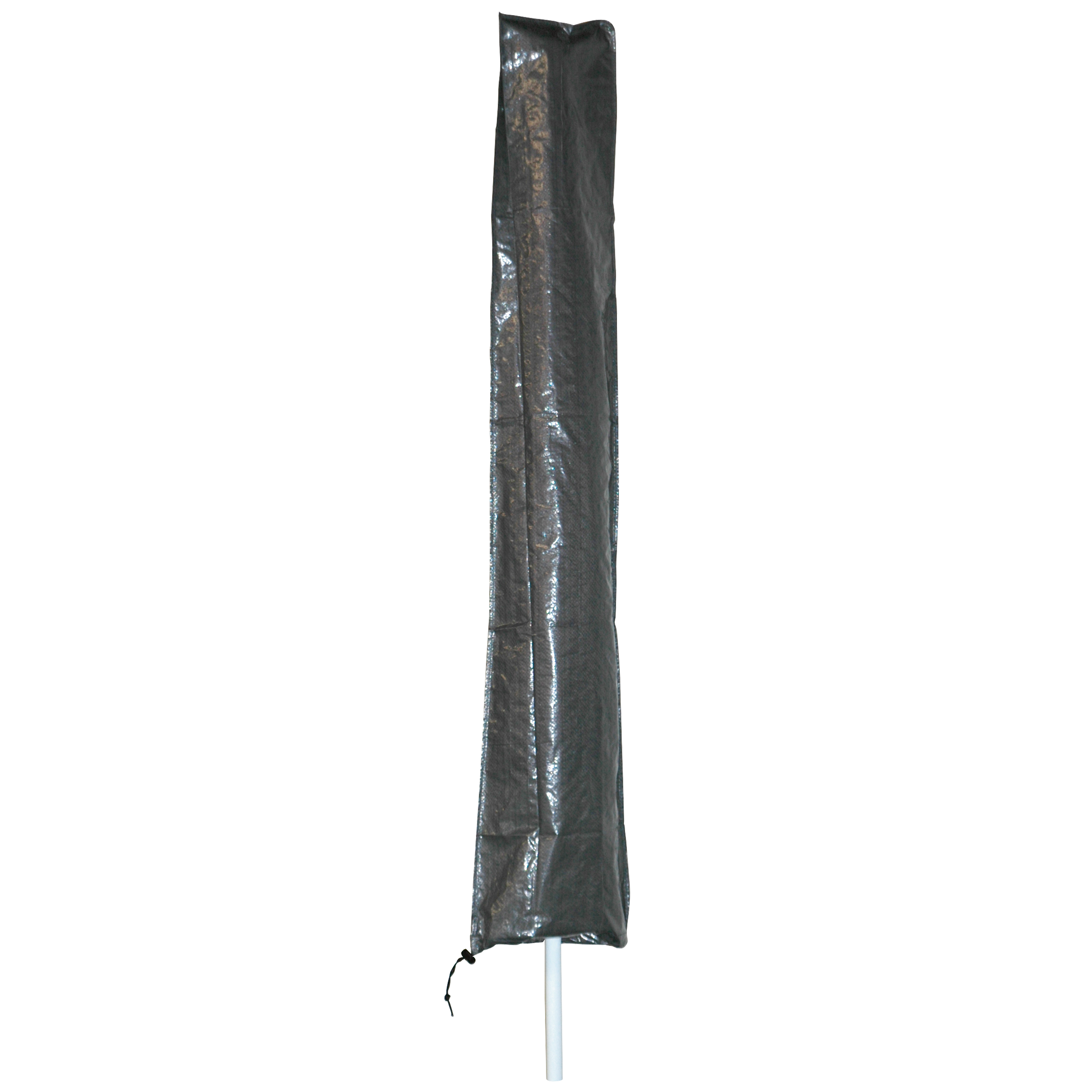 Beschermhoes parasol tot Ø4mtr/3x3mtr, rits en stok