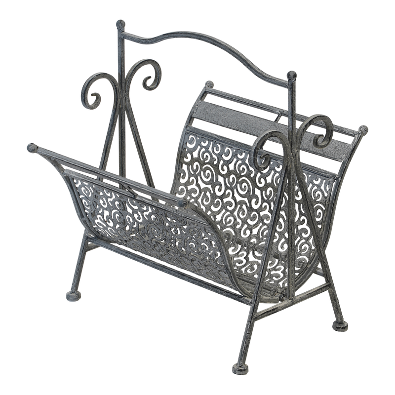 Tijdschriften houder Viva la vida grey wash