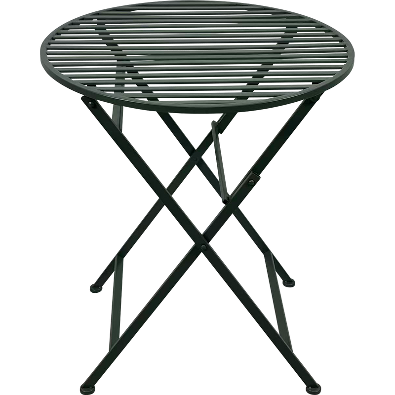 Bistrotafel Viva la vida groen ø60cm