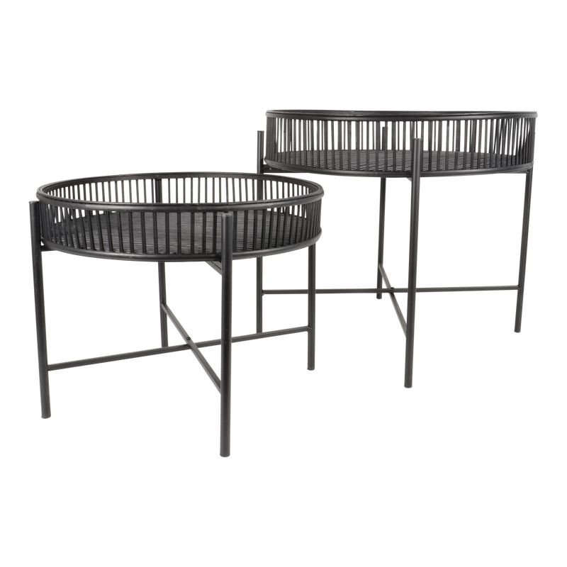 Bijzettafel zwart Aiko, S/2