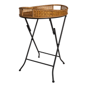 Bijzettafel Levi naturel, 62x43x69,5cm