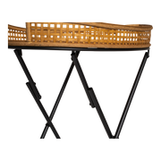 Bijzettafel Levi naturel, 55x38x62cm