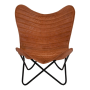 Vlinderstoel Billy, bruin