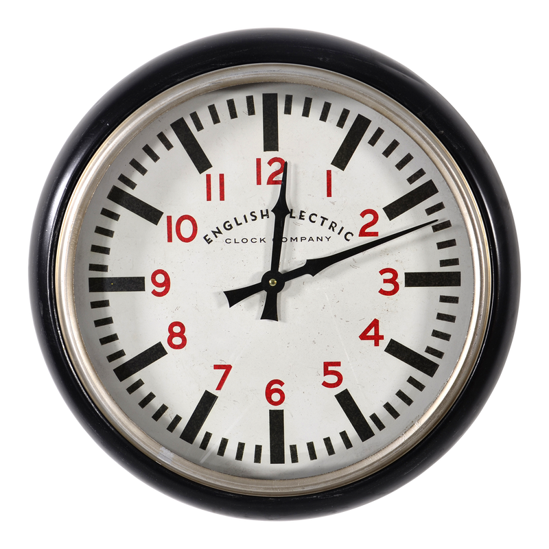 Wandklok Aberdeen ø51x11,5cm