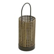 Kaarsenhouder Noah klein goud  ø12,5x34cm