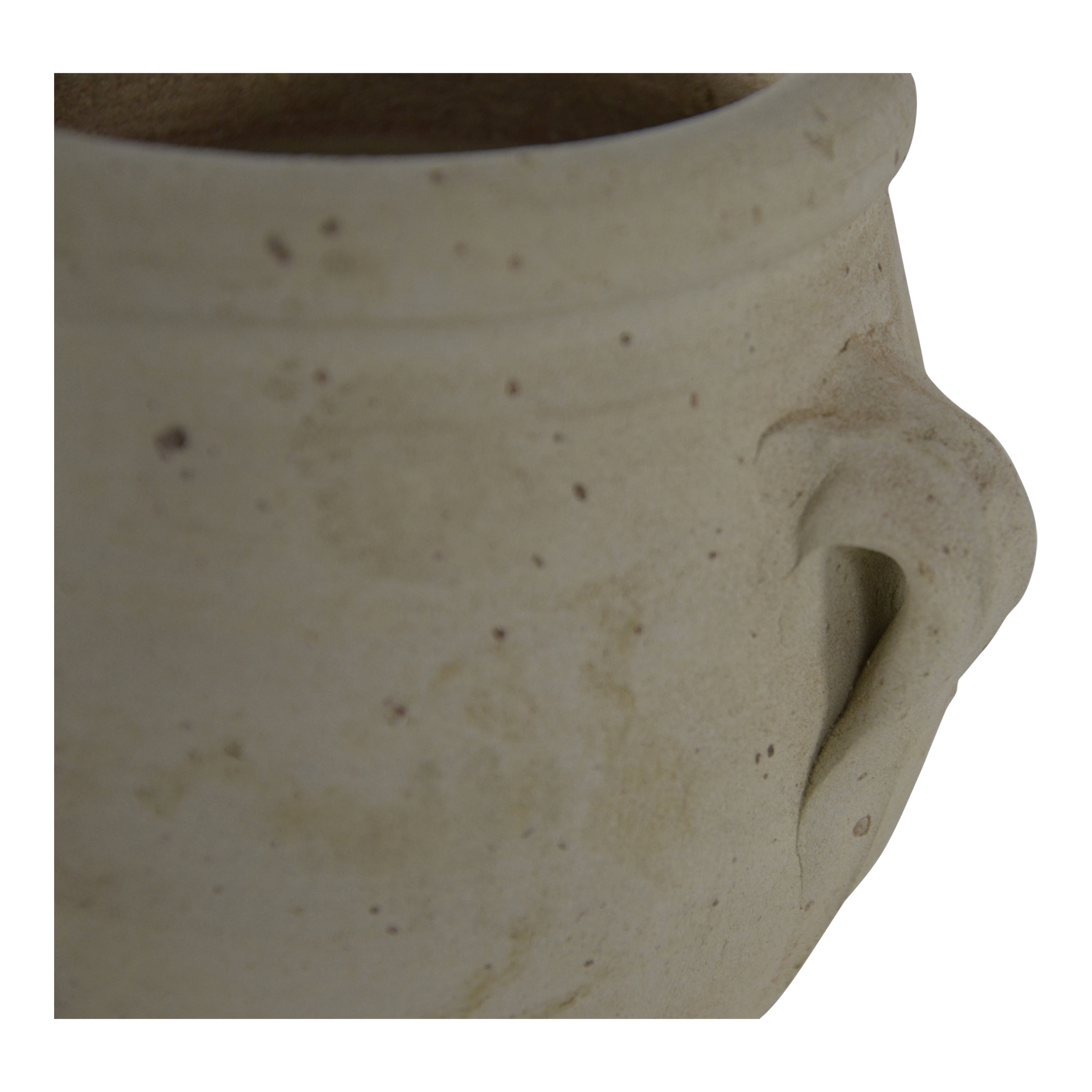 Tunesian pottery bloempot ø10,5x13cm