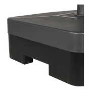 Parasolvoet Kunststof vulbaar antraciet 45kg