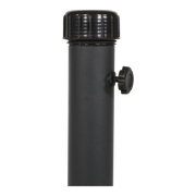 Parasolvoet rond beton 30kg zwart