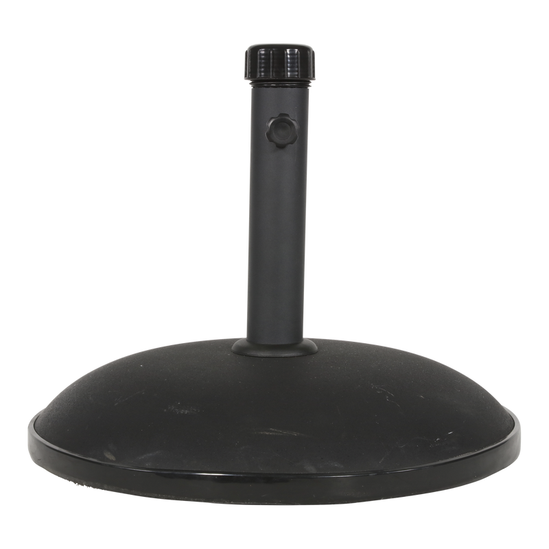 Parasolvoet rond beton 30kg zwart