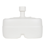 Parasolvoet kunststof vulbaar 50ltr wit