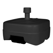 Parasolvoet kunststof vulbaar 50ltr antraciet