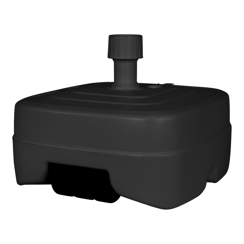 Parasolvoet kunststof vulbaar 50ltr antraciet