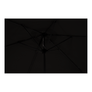 Parasol Gemini zwart Ø3mtr