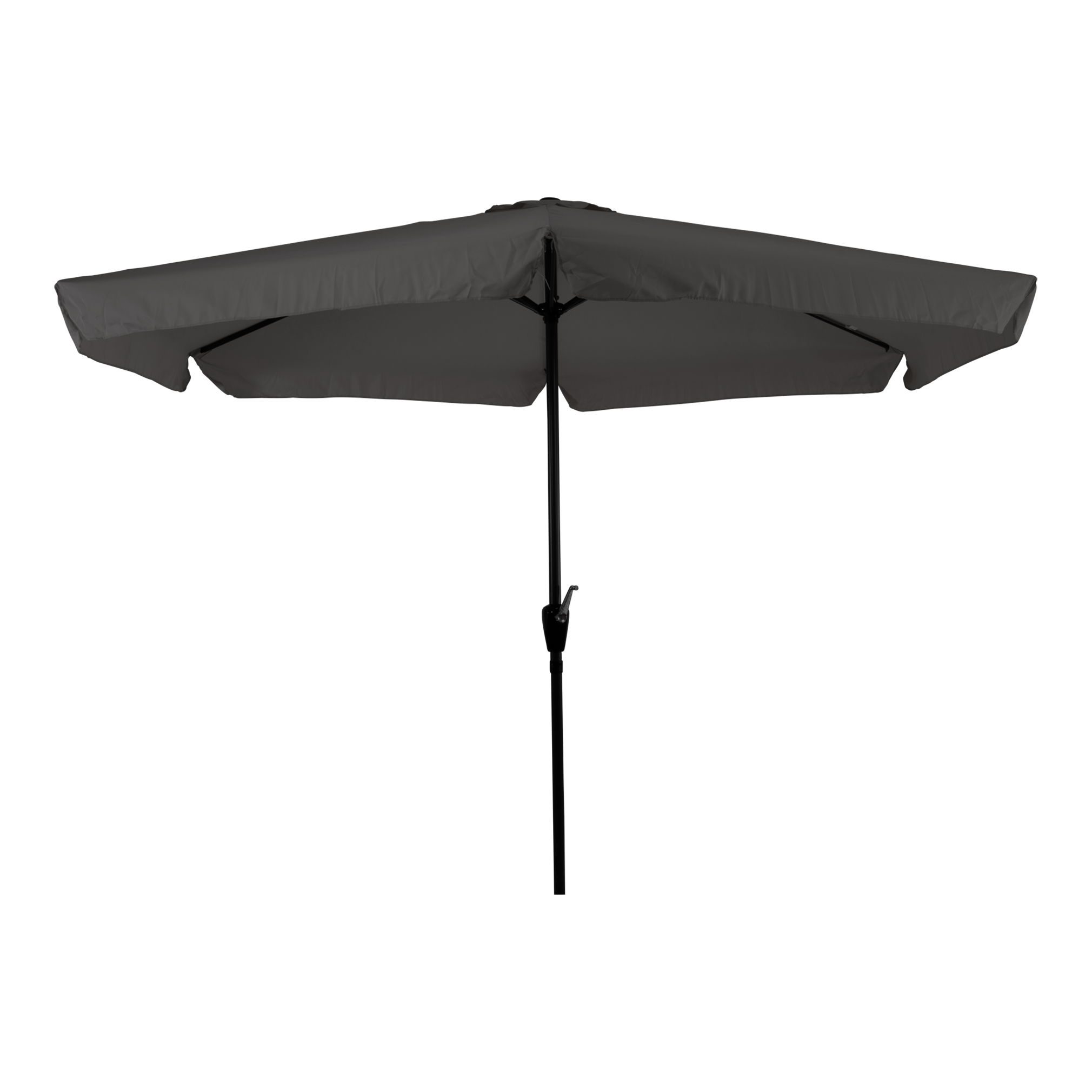 Parasol Gemini grijs Ø3mtr