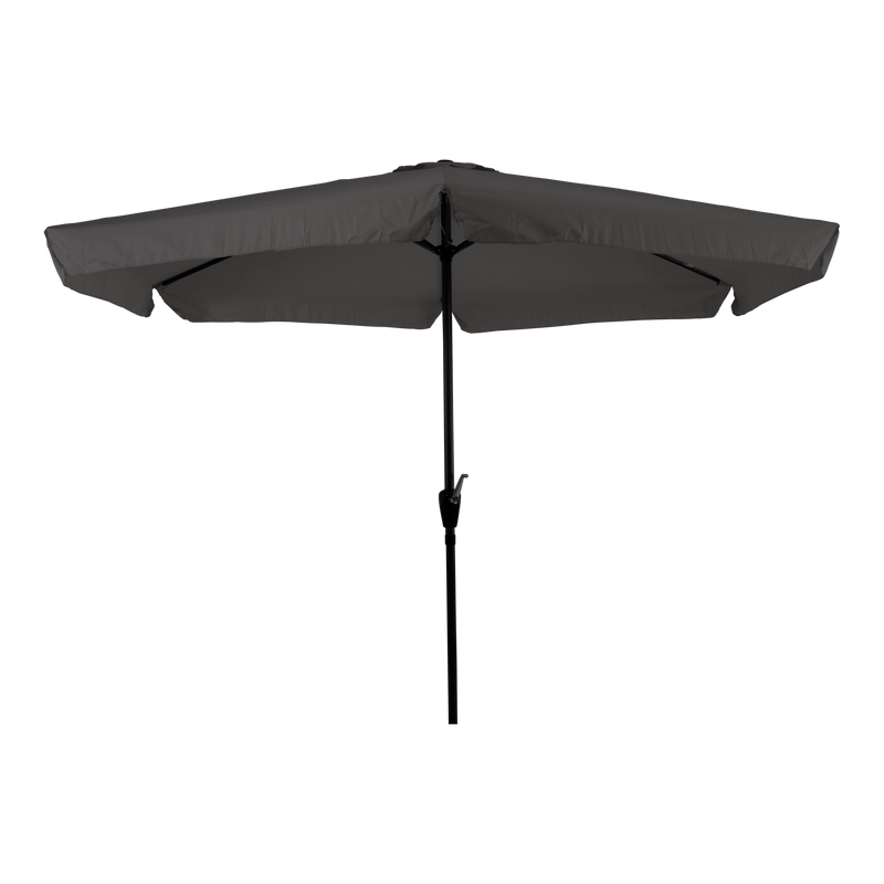 Parasol Gemini grijs Ø3mtr