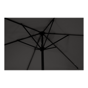 Parasol Gemini grijs Ø3mtr