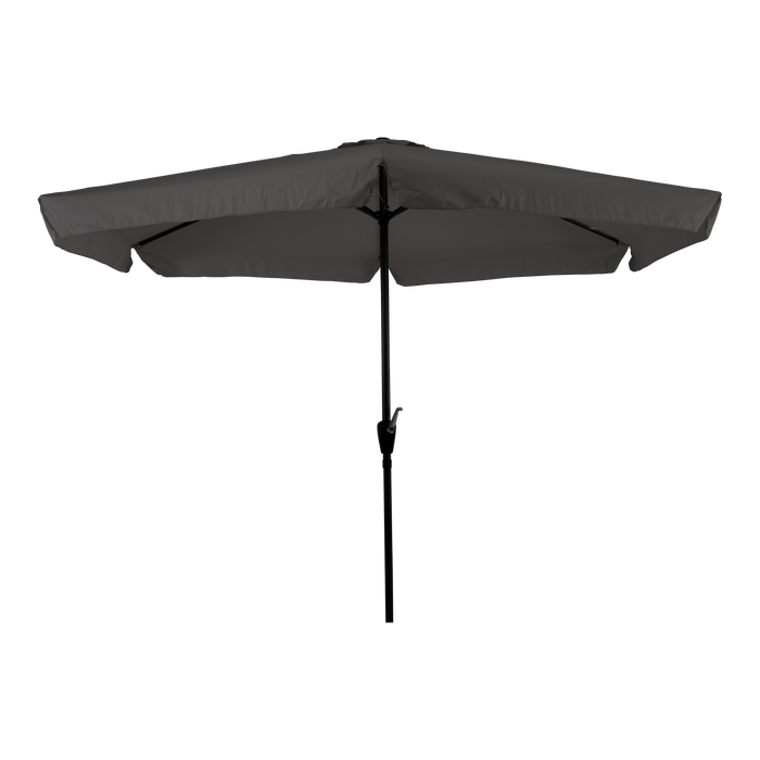 Parasol Gemini grijs Ø3mtr