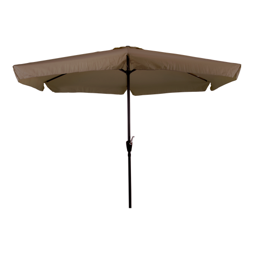 Parasol Gemini taupe Ø3mtr