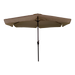 Parasol Gemini taupe Ø3mtr