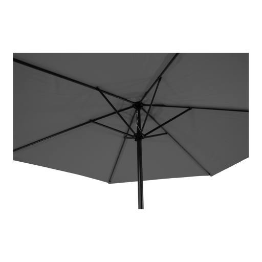 Parasol Gemini grijs Ø3mtr