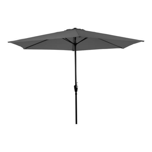 Parasol Gemini grijs Ø3mtr