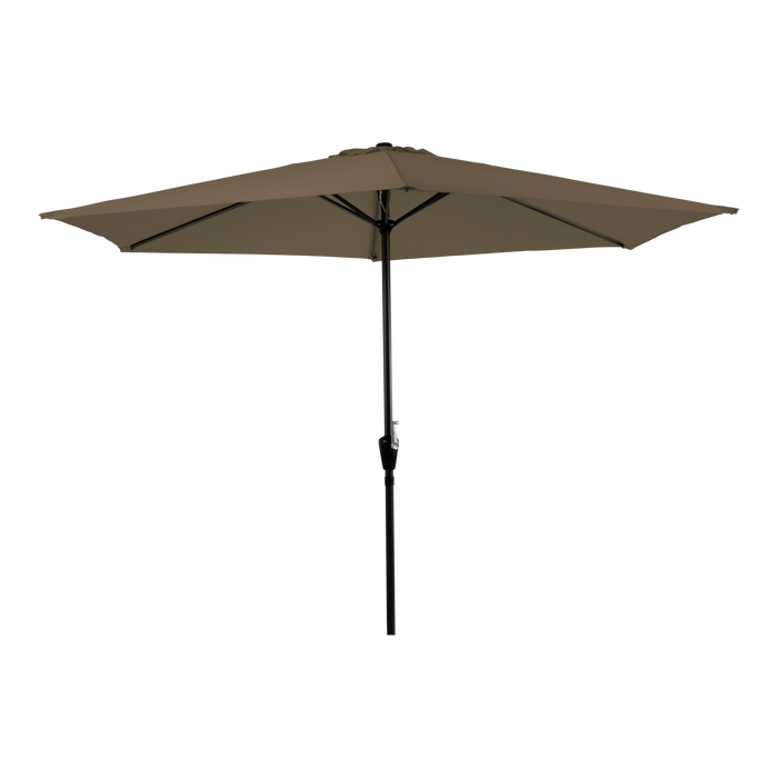 Parasol Gemini taupe Ø3mtr