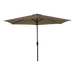 Parasol Gemini taupe Ø3mtr