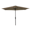 Parasol Gemini taupe Ø3mtr