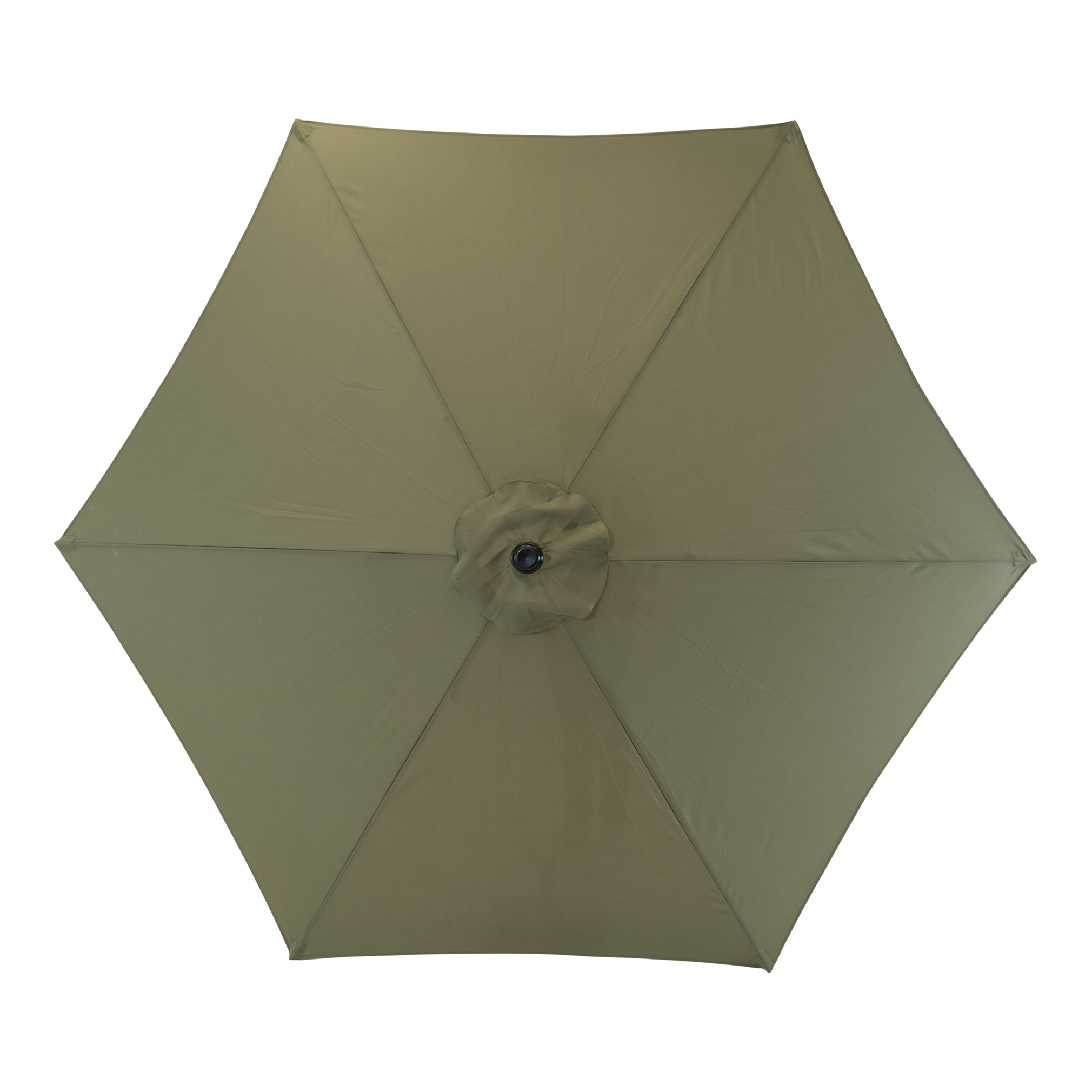 Parasol Gemini olive green Ø3mtr