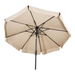 Parasol Libra ecru Ø3mtr