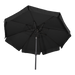 Parasol Libra zwart Ø3mtr