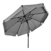 Parasol Libra grijs Ø3mtr