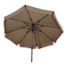 Parasol Libra taupe Ø3mtr